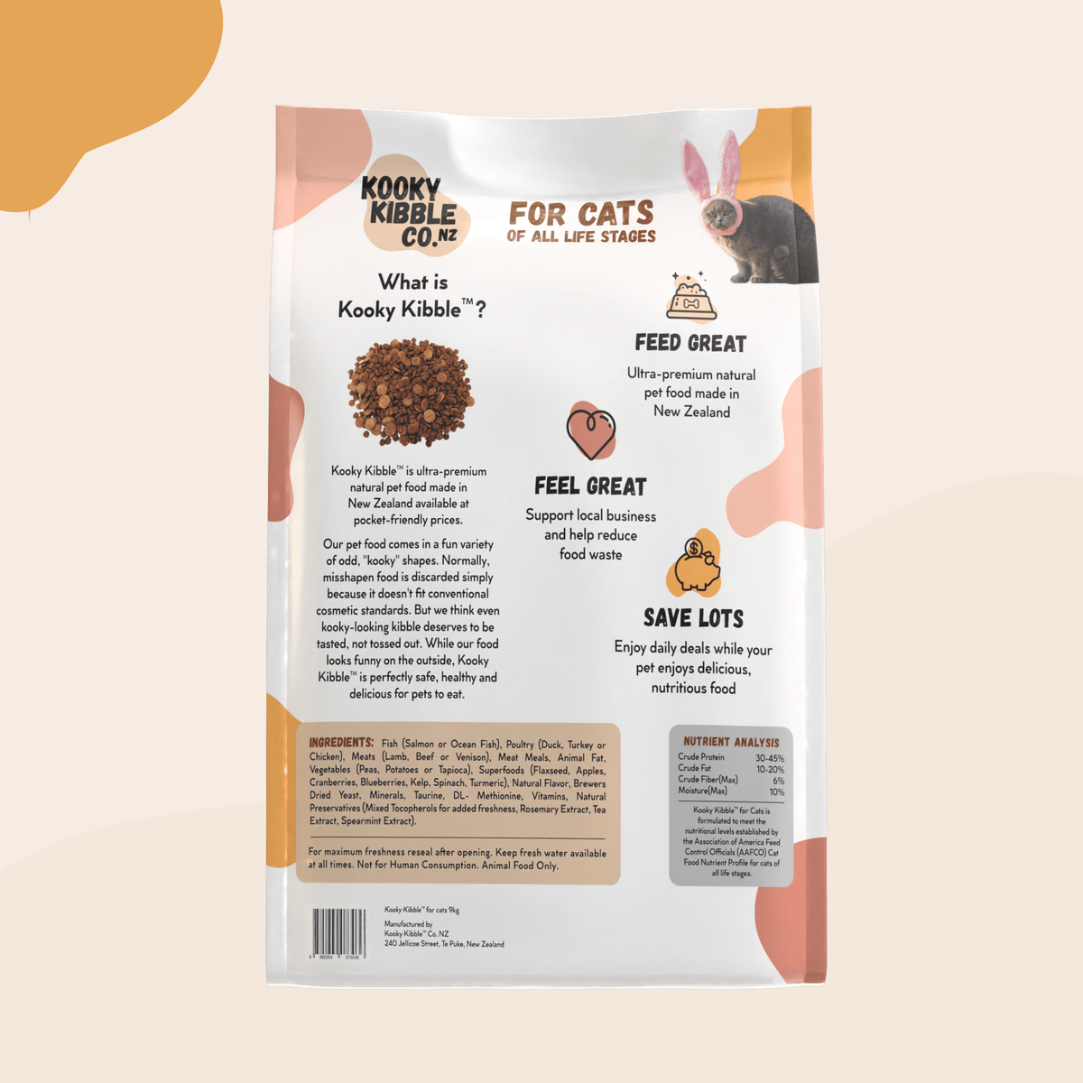 Kooky Kibble Sustainable New Zealand Pet Food