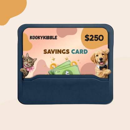 Kooky Kibble E-Savings Card
