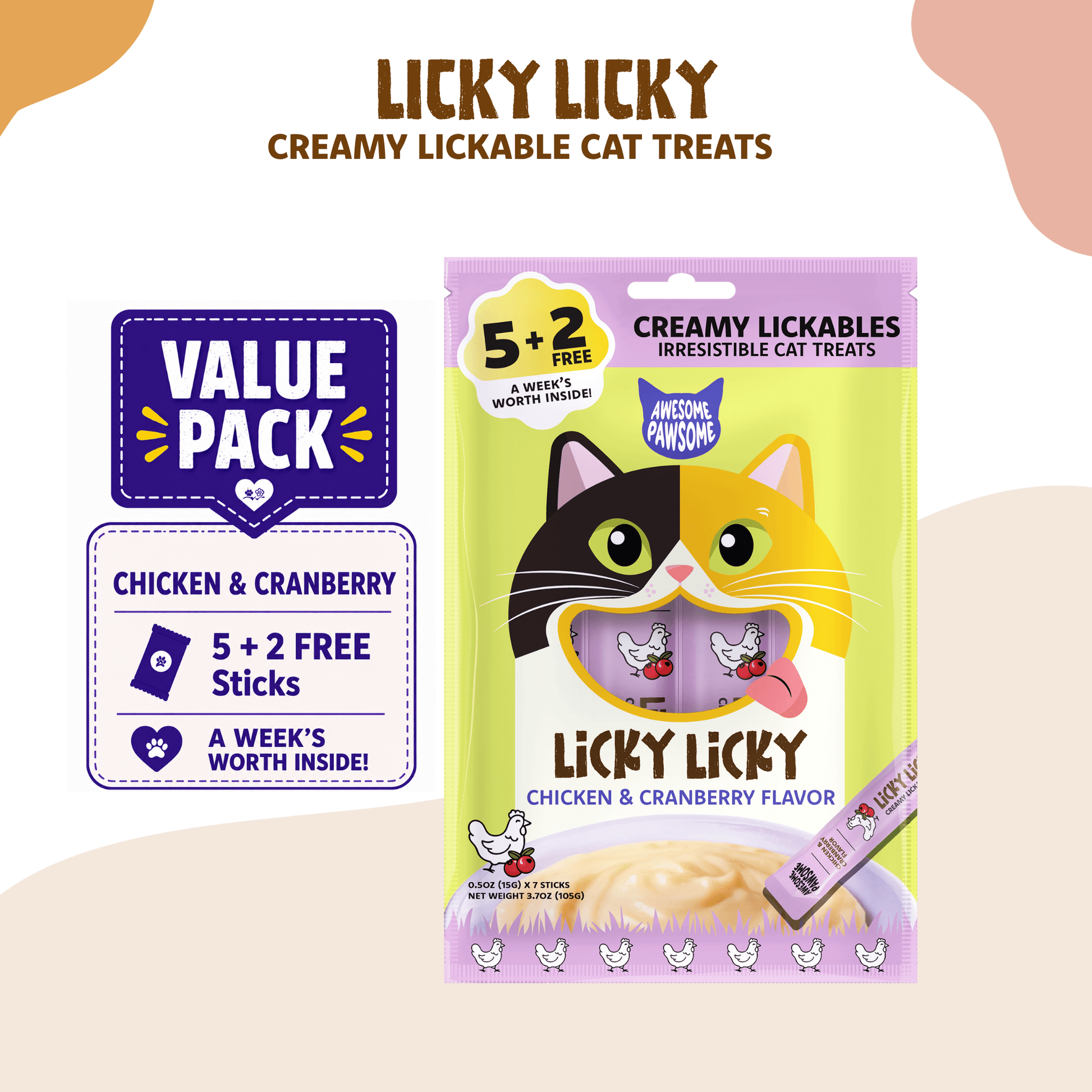 Lickable Cat Treats for Cats