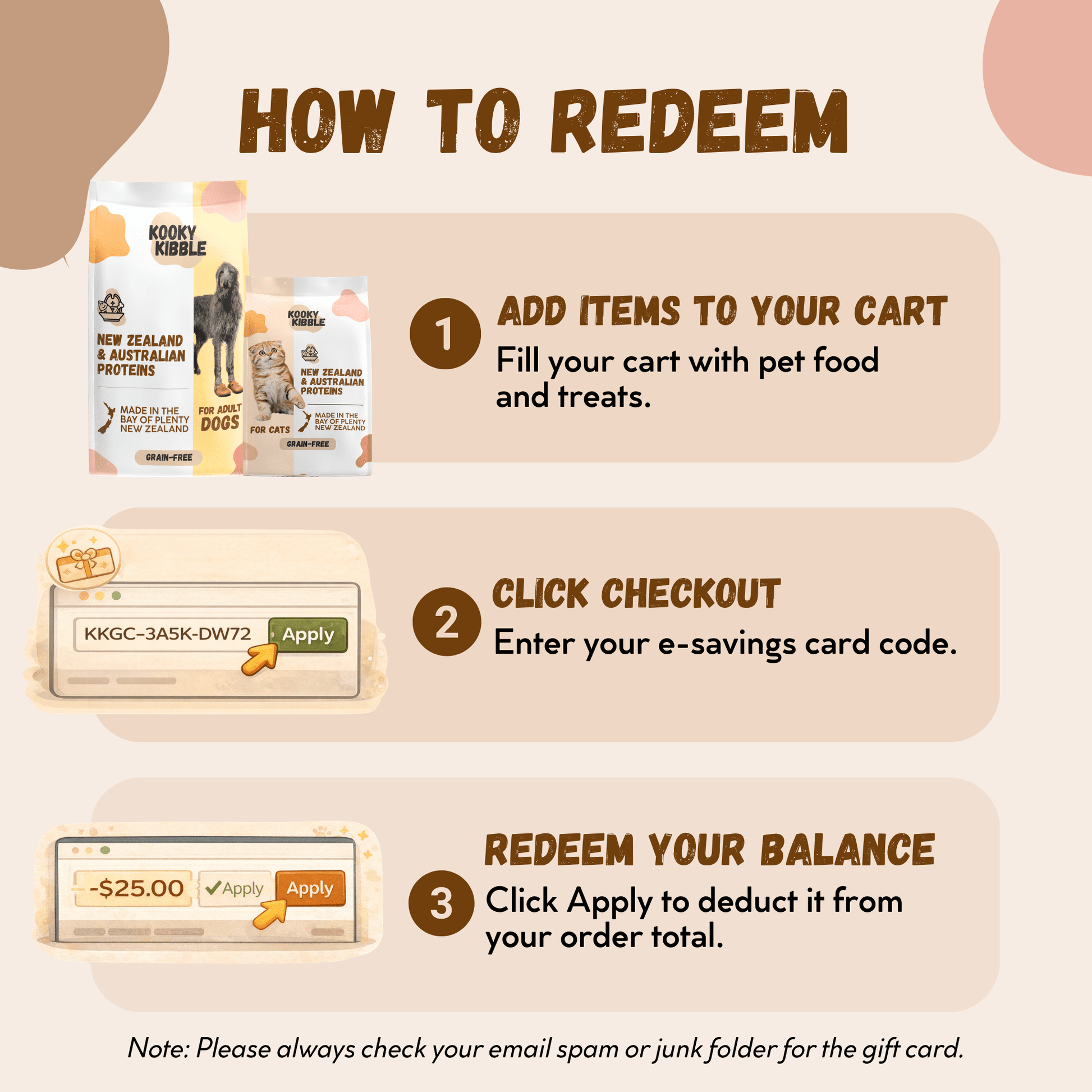 Kooky Kibble E-Savings Card - Kooky Kibble Singapore