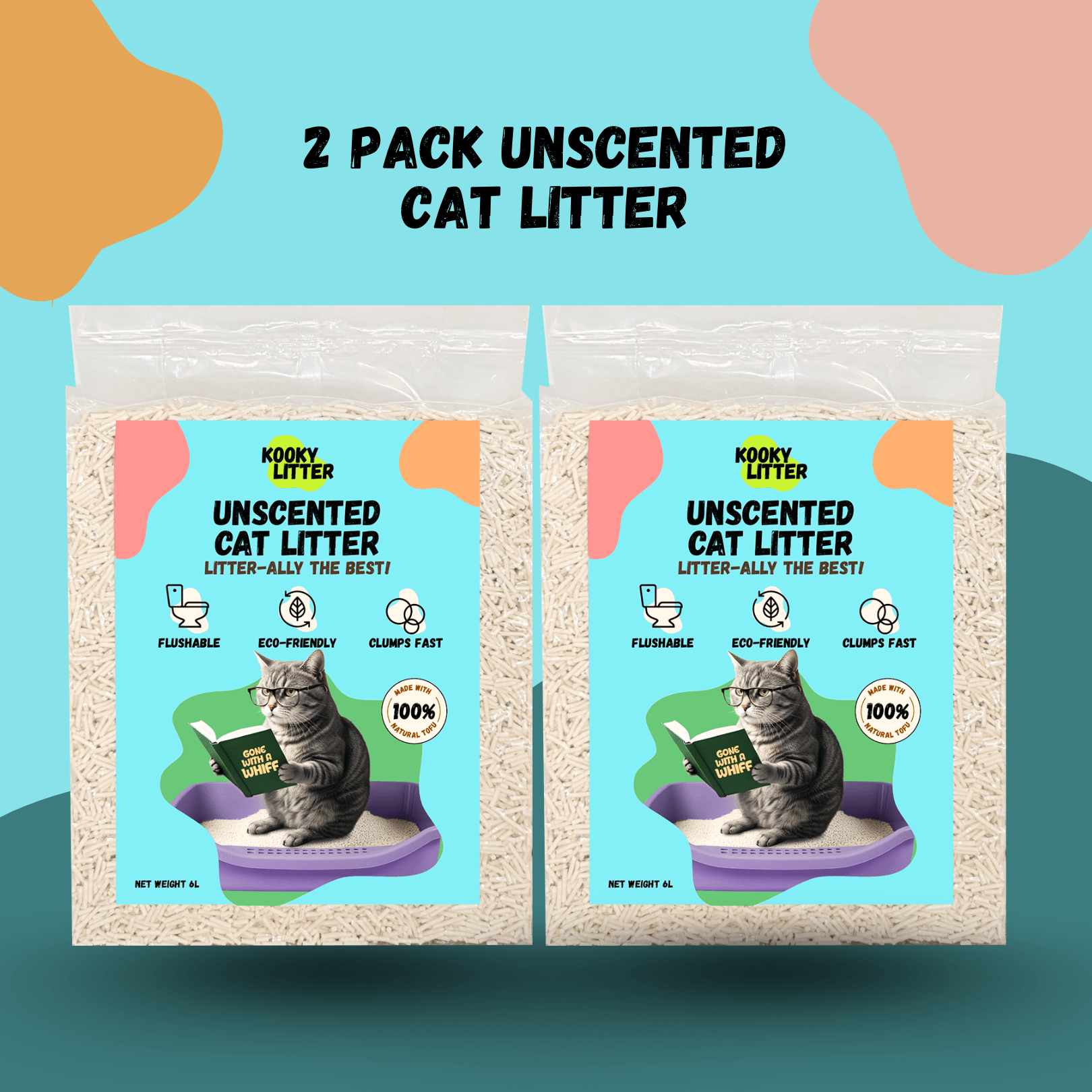 Lightweight Cat Litter for Easy Cleaning