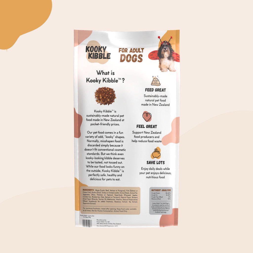 Kooky Kibble Dog Food Ingredients and Benefits