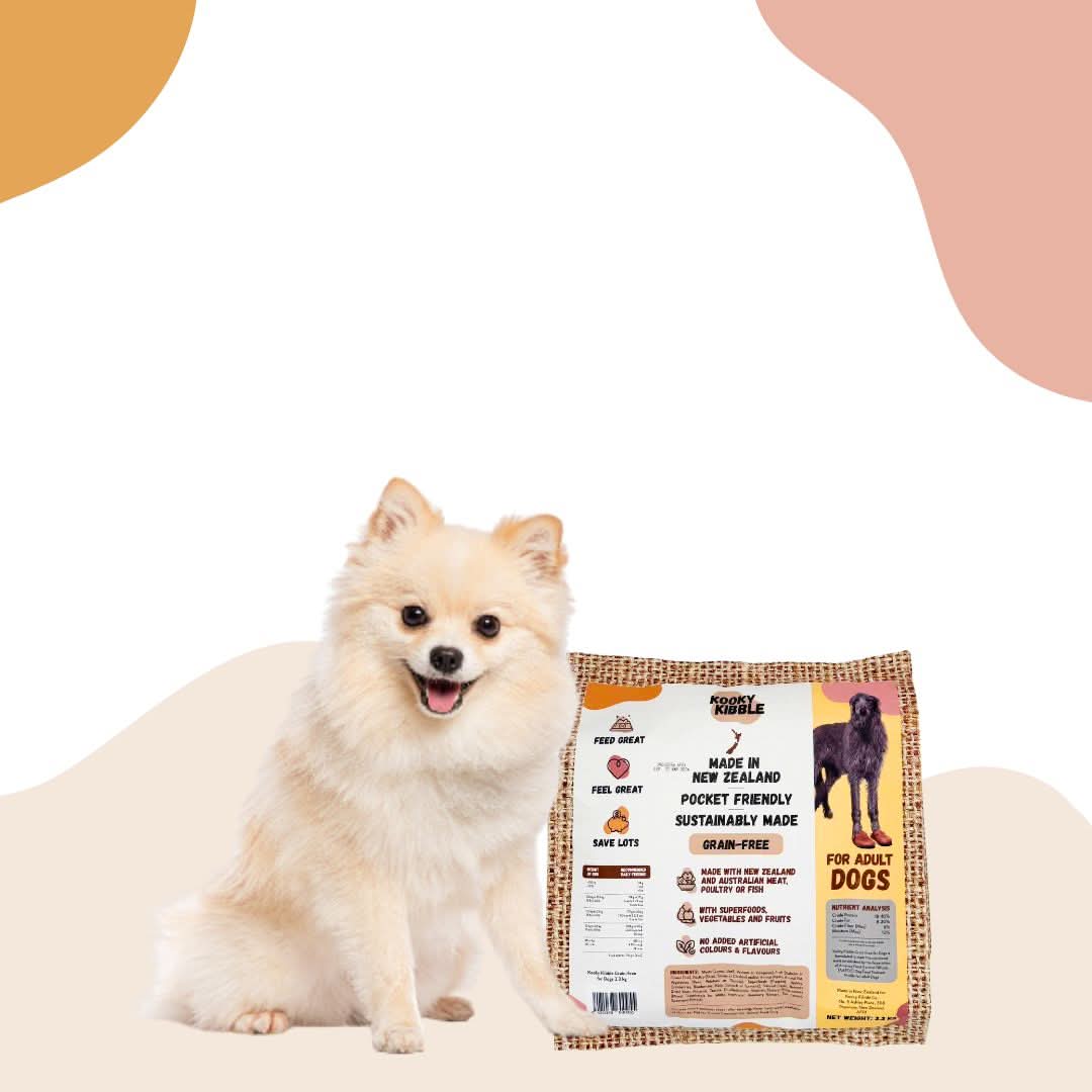 Kooky Kibble Grain-Free Adult Dog Food 3.3KG