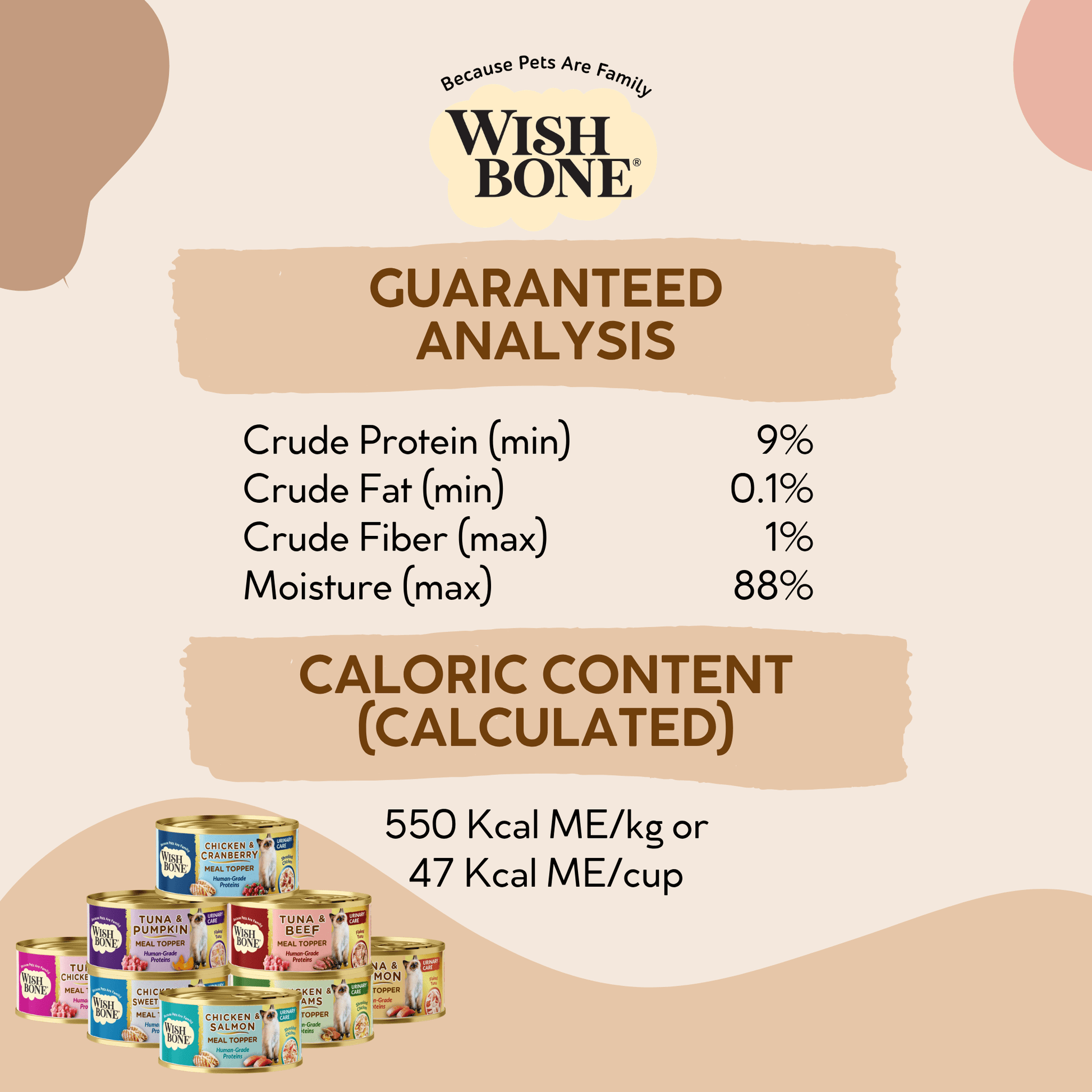 Wishbone Tuna & Salmon - Cat Urinary Care Topper in Cans 85g - Kooky Kibble Singapore