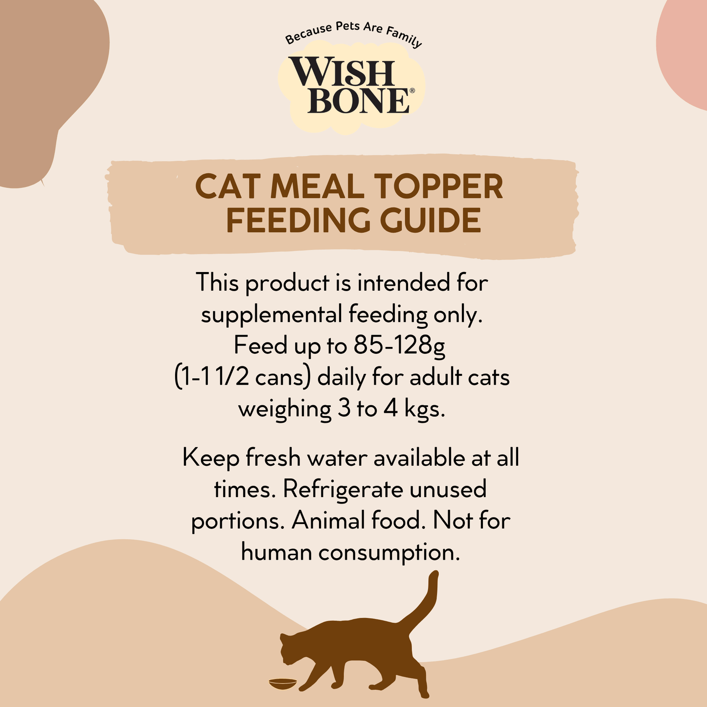 Wishbone Tuna & Salmon - Cat Urinary Care Topper in Cans 85g - Kooky Kibble Singapore